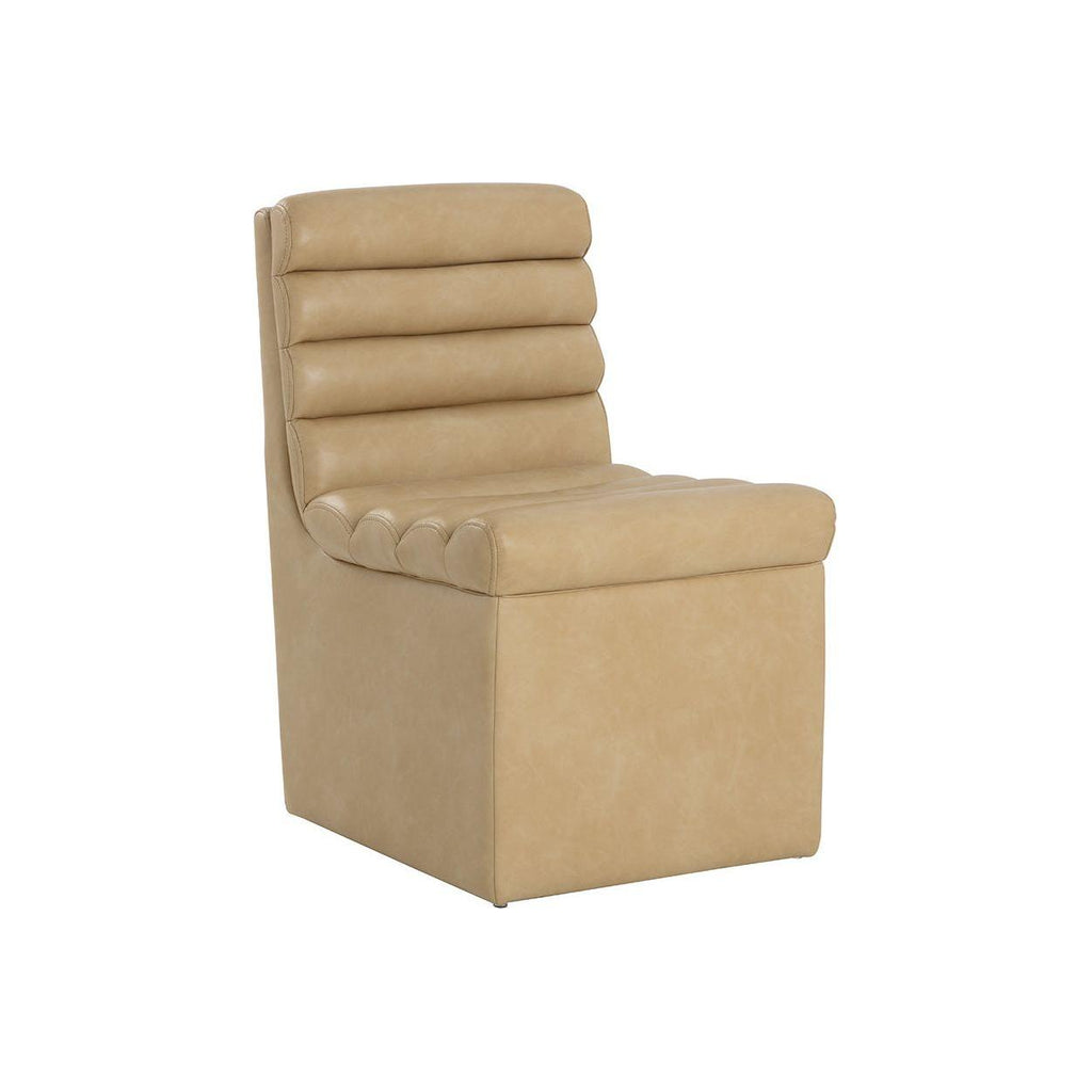 Norm Wheeled Dining Chair - Light House Co.