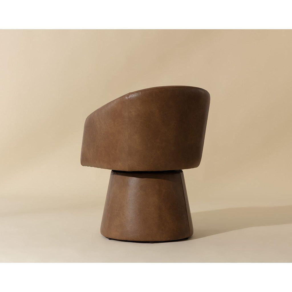 Etta Swivel Dining Armchair - Light House Co.