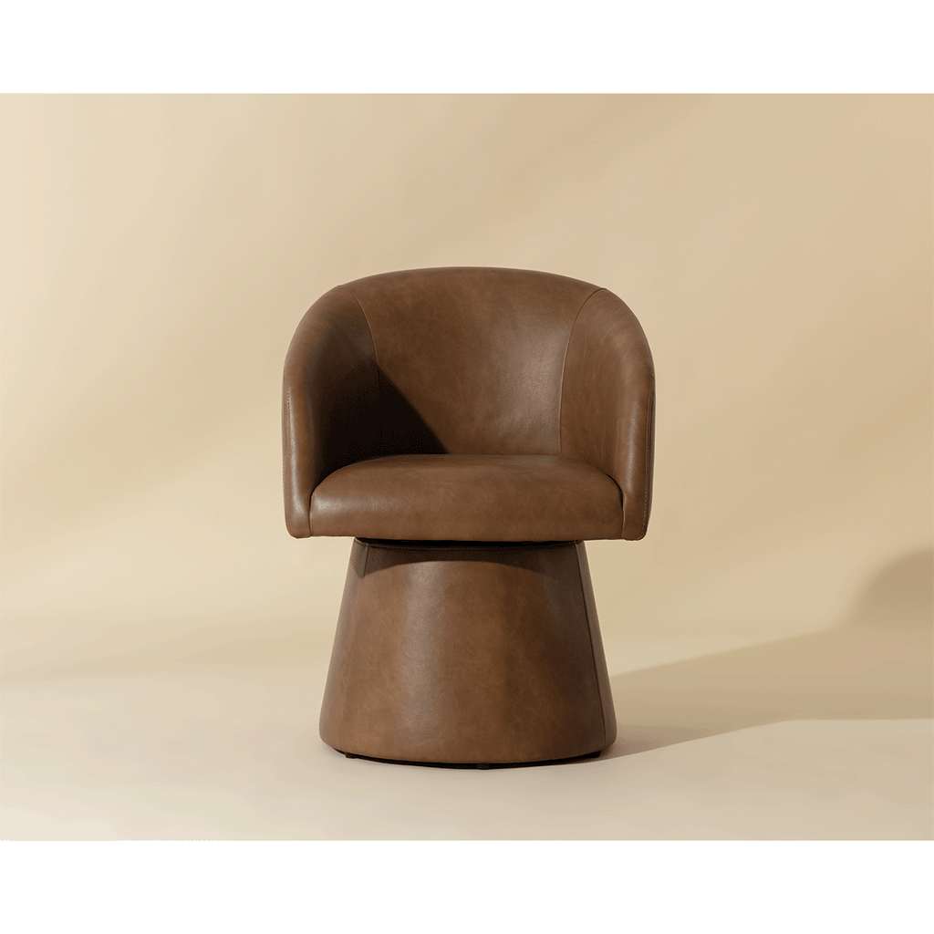 Etta Swivel Dining Armchair - Light House Co.