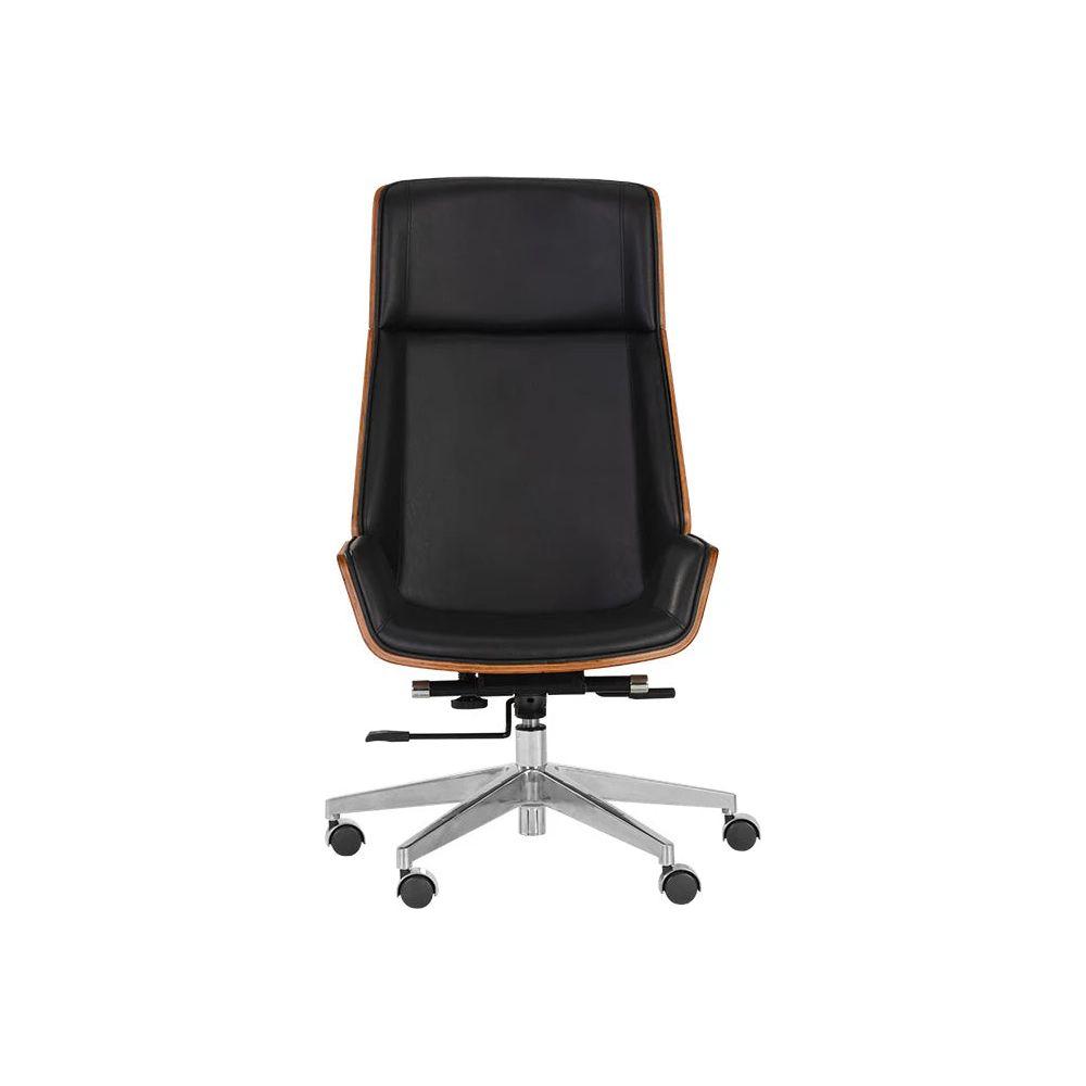 Rhett Office Chair - Dillon Black - Light House Co.