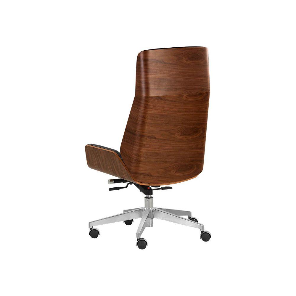 Rhett Office Chair - Dillon Black - Light House Co.
