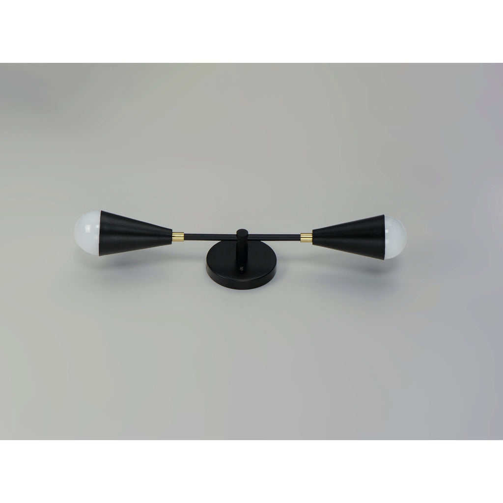 Lovell 2-Light Wall Sconce With LED Bulbs - Light House Co.