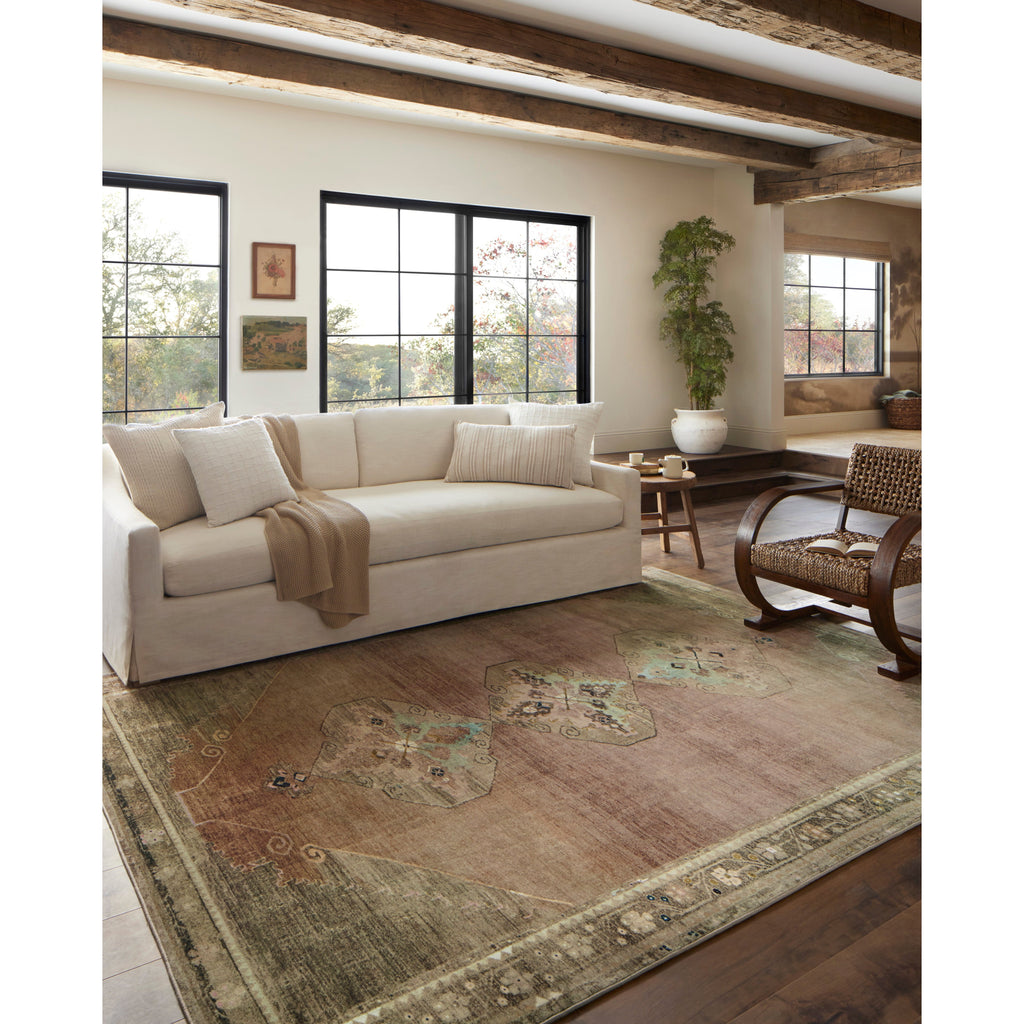 Sinclair Clay / Tobacco  Rug | Magnolia Home by Joanna Gaines x Loloi - Light House Co.