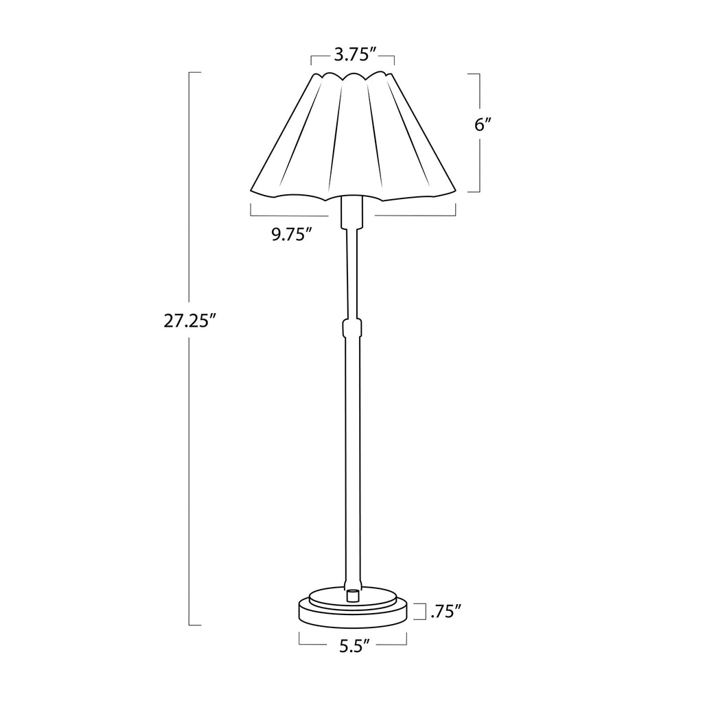 Polly Buffet Lamp - Light House Co.