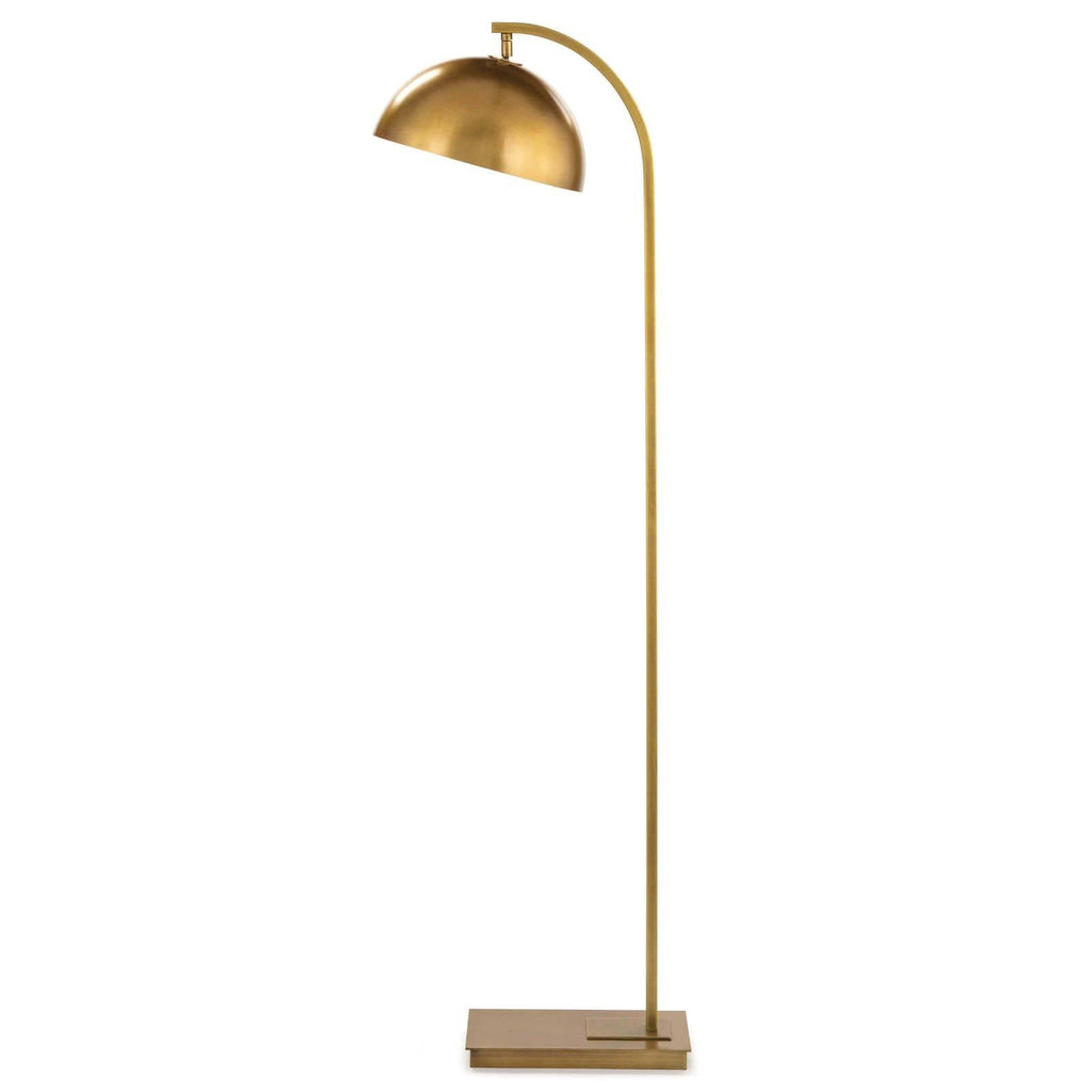 Regina Andrew Otto Floor Lamp Natural Brass