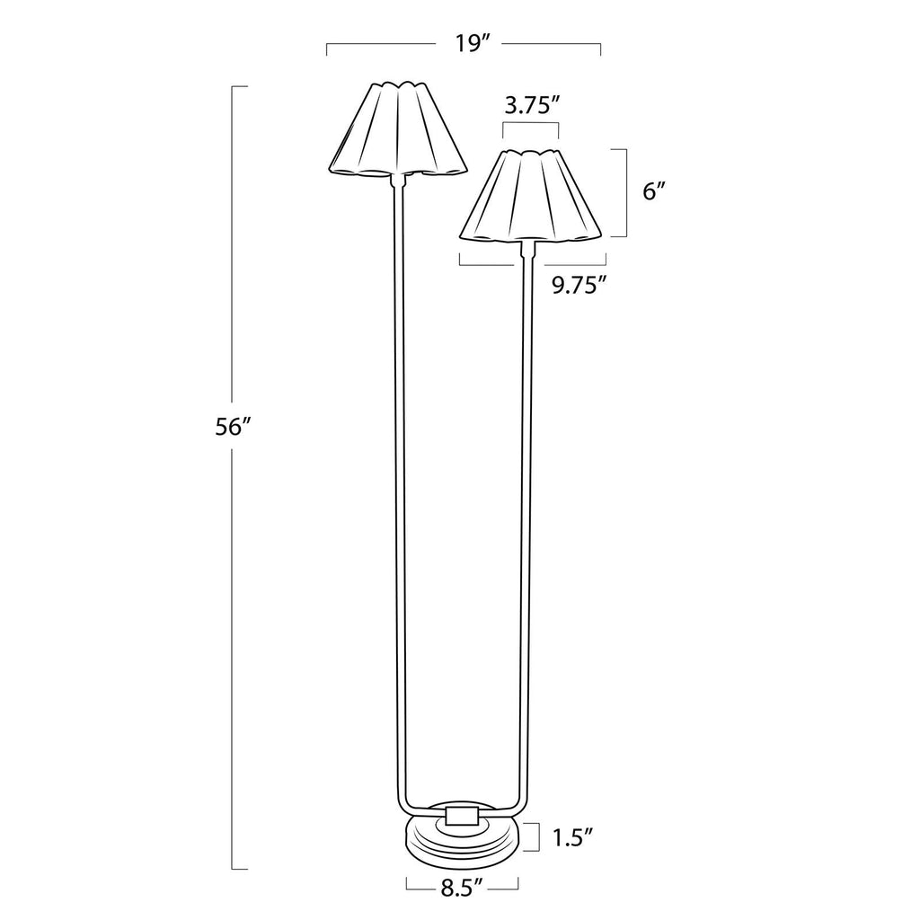 Polly Floor Lamp - Light House Co.