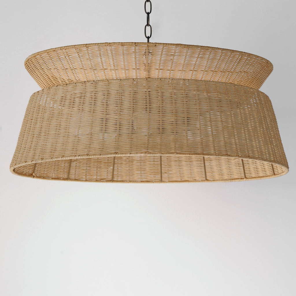 Tulum 6-Light Linear Chandelier - Light House Co.