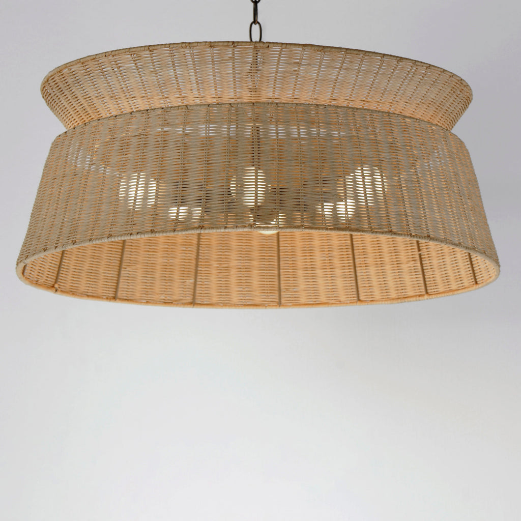 Tulum 6-Light Linear Chandelier - Light House Co.