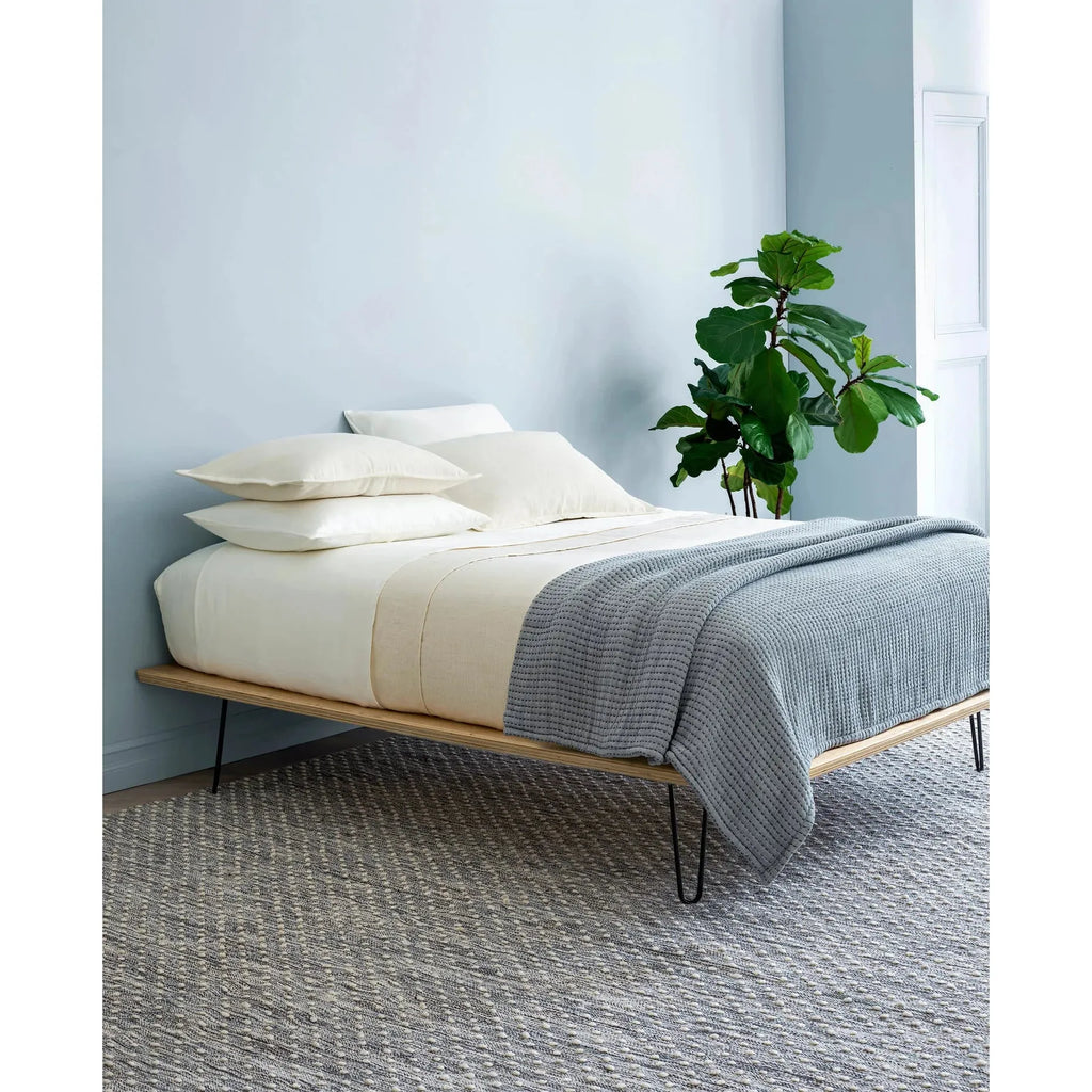 Pick Stitch Evergreen Matelasse Coverlet - Light House Co.