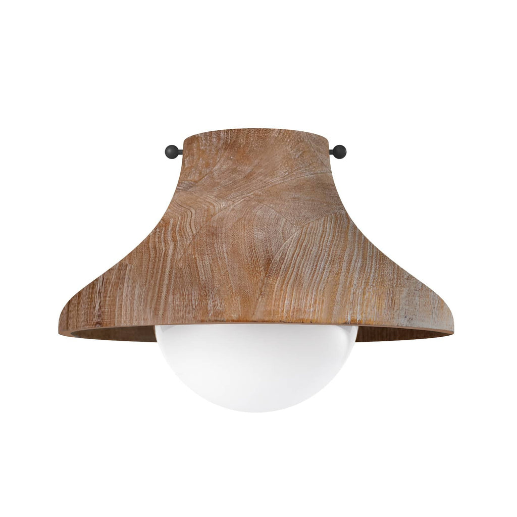 Surfside Wood Flush Mount - Light House Co.