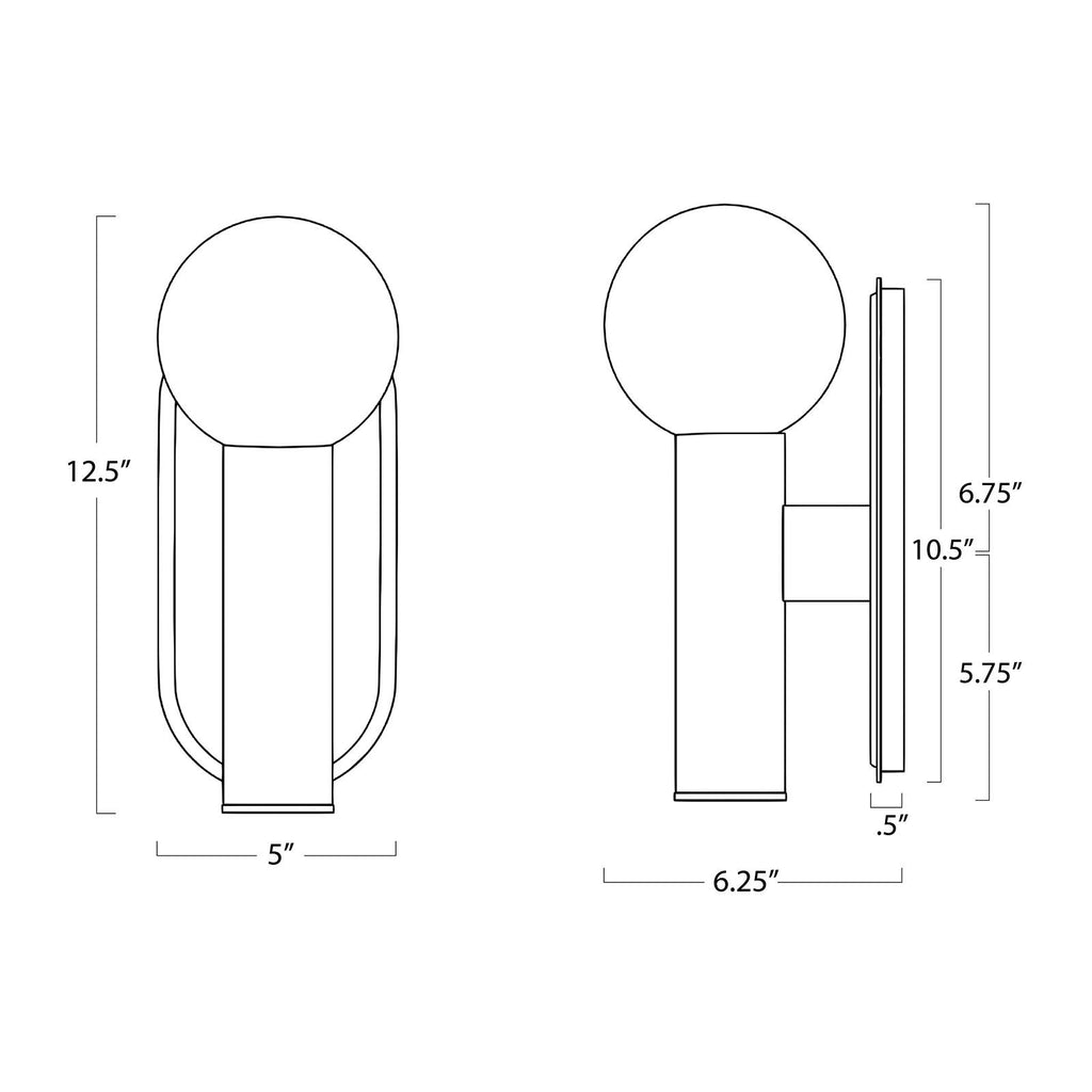 Dion Outdoor Sconce - Light House Co.