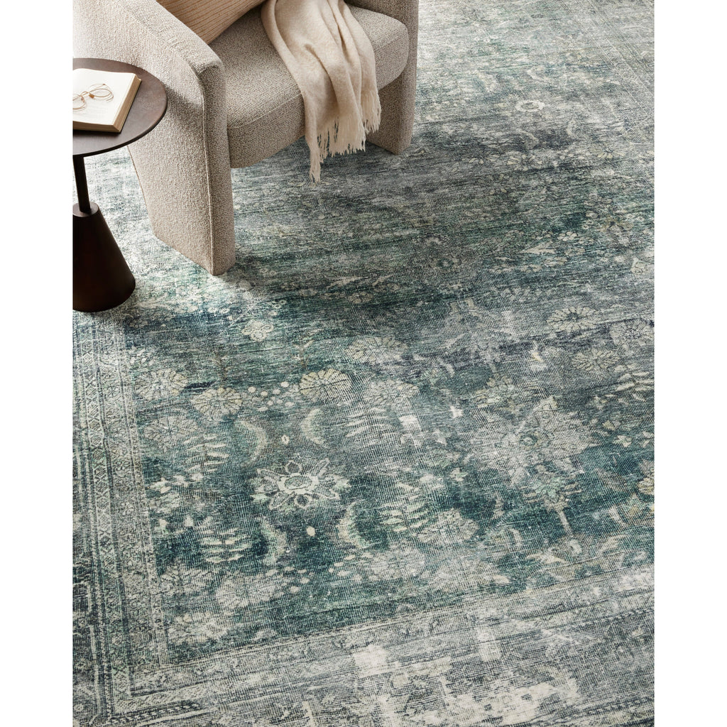 Banks Blue / Lagoon  Rug | Magnolia Home by Joanna Gaines x Loloi - Light House Co.