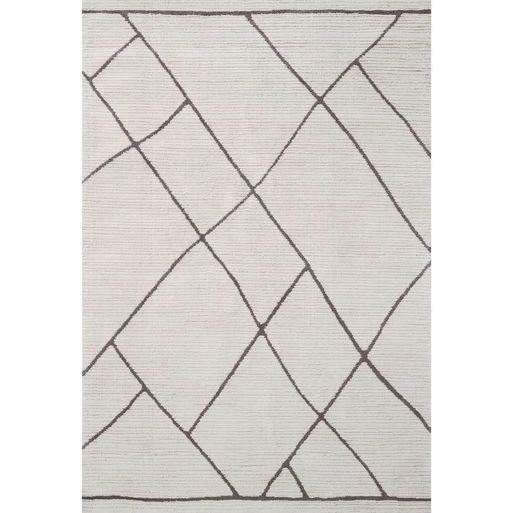 Logan Ivory / Charcoal  Rug | Magnolia Home by Joanna Gaines x Loloi - Light House Co.