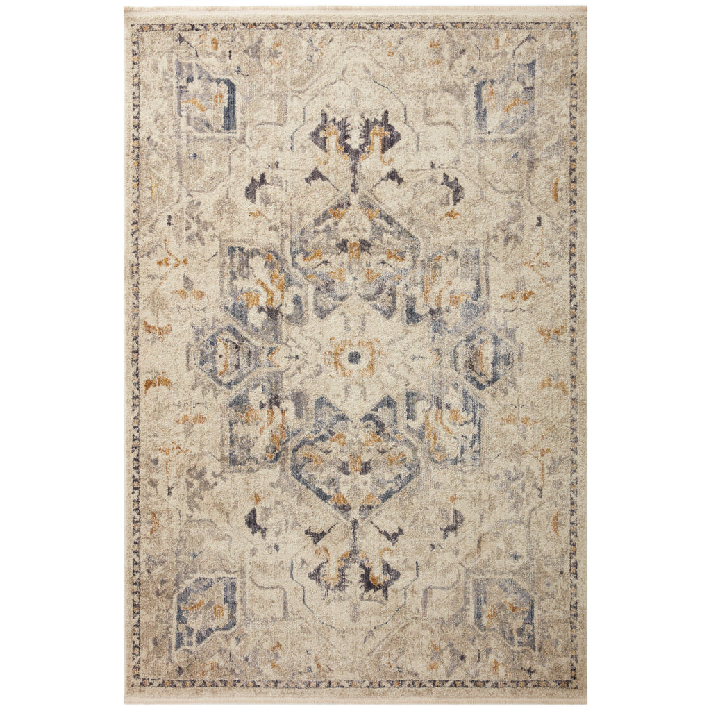 Janey Natural / Indigo  Rug - 2'-7" x 12'-0" | Open Box - Light House Co.
