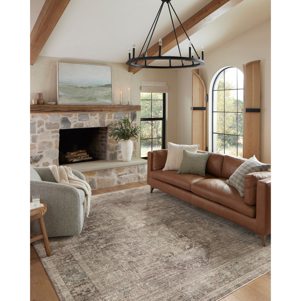 Millie Charcoal / Dove  Rug | Magnolia Home by Joanna Gaines x Loloi - Light House Co.
