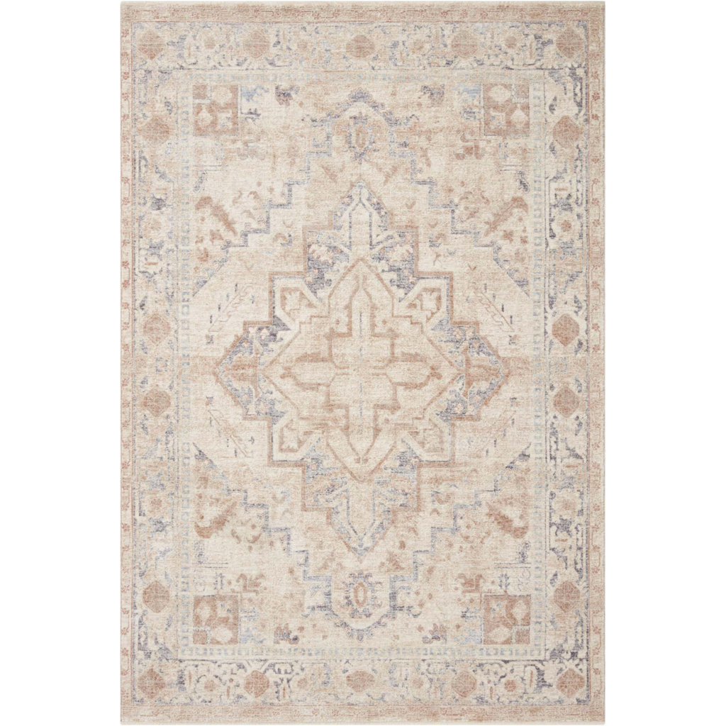 Carlisle Beige / Slate  Rug | Magnolia Home by Joanna Gaines x Loloi - Light House Co.
