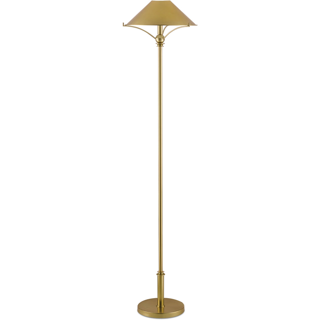 Maarla Brass Floor Lamp - Light House Co.