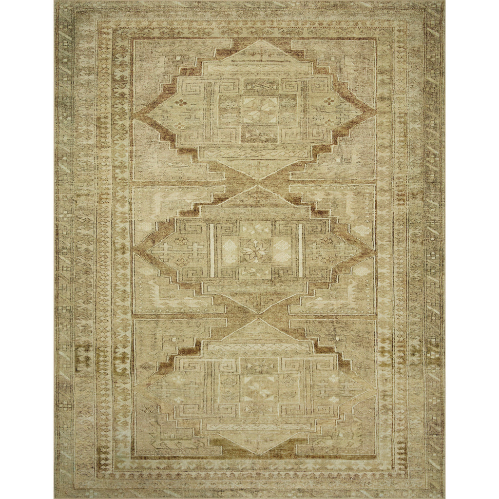 Sinclair Khaki / Tobacco  Rug | Magnolia Home by Joanna Gaines x Loloi - Light House Co.