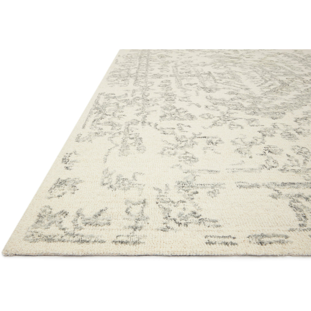 Annie White / Grey  Rug | Magnolia Home by Joanna Gaines x Loloi - Light House Co.