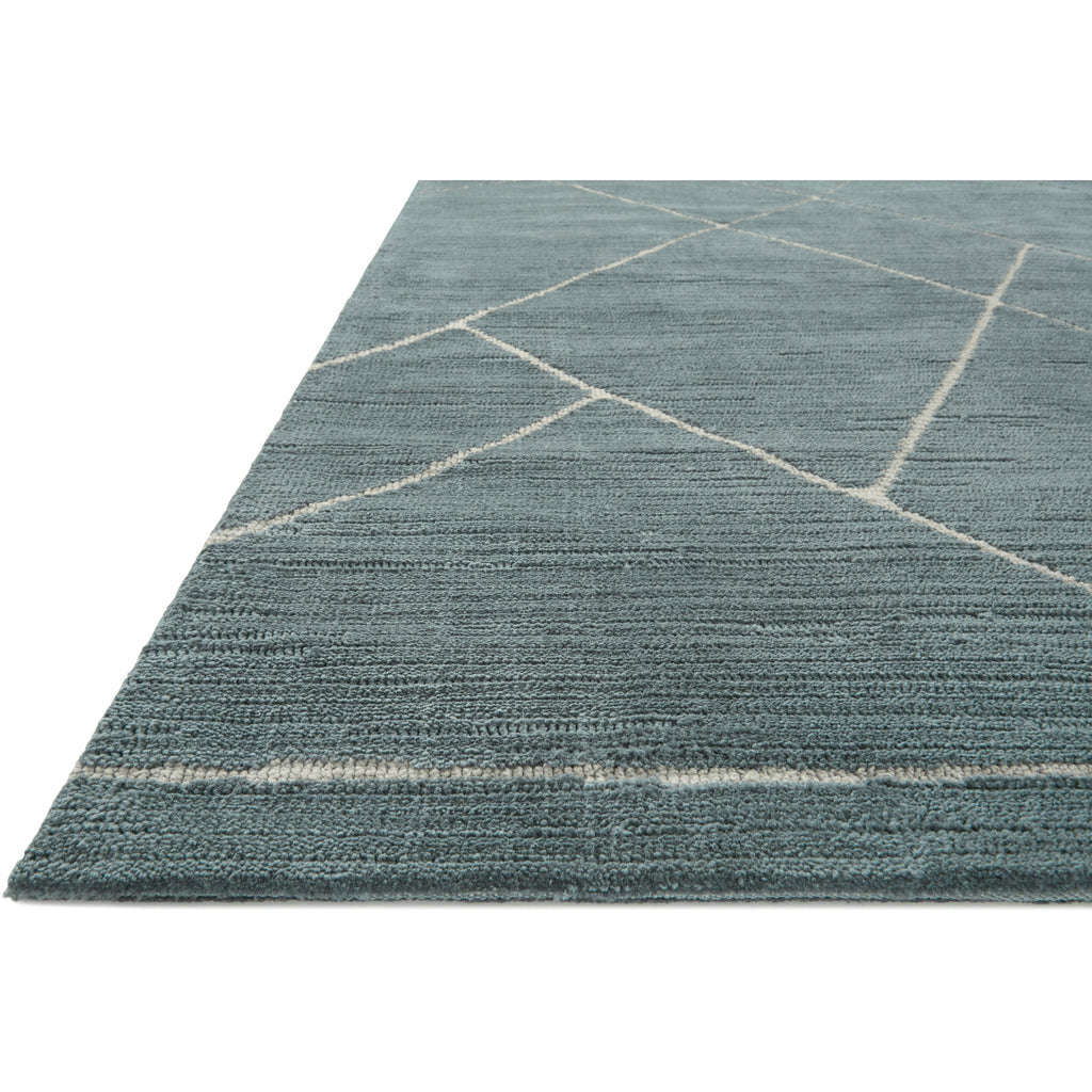Logan Slate / White  Rug | Magnolia Home by Joanna Gaines x Loloi - Light House Co.