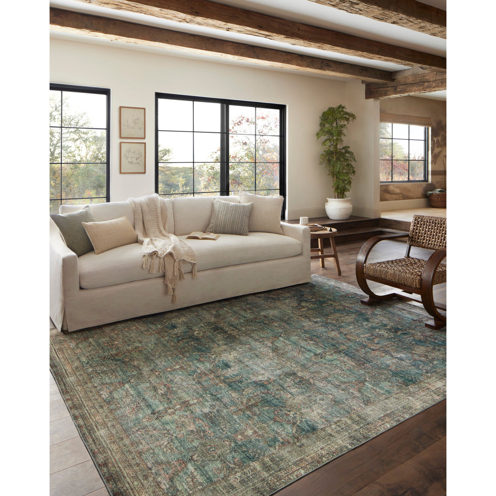 Banks Ocean / Spice  Rug | Magnolia Home by Joanna Gaines x Loloi - Light House Co.