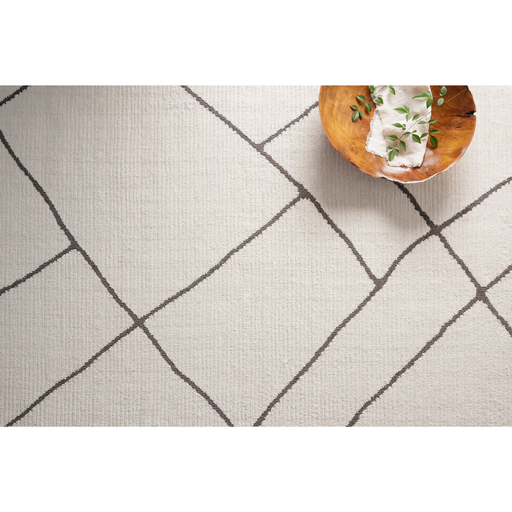 Logan Ivory / Charcoal  Rug | Magnolia Home by Joanna Gaines x Loloi - Light House Co.