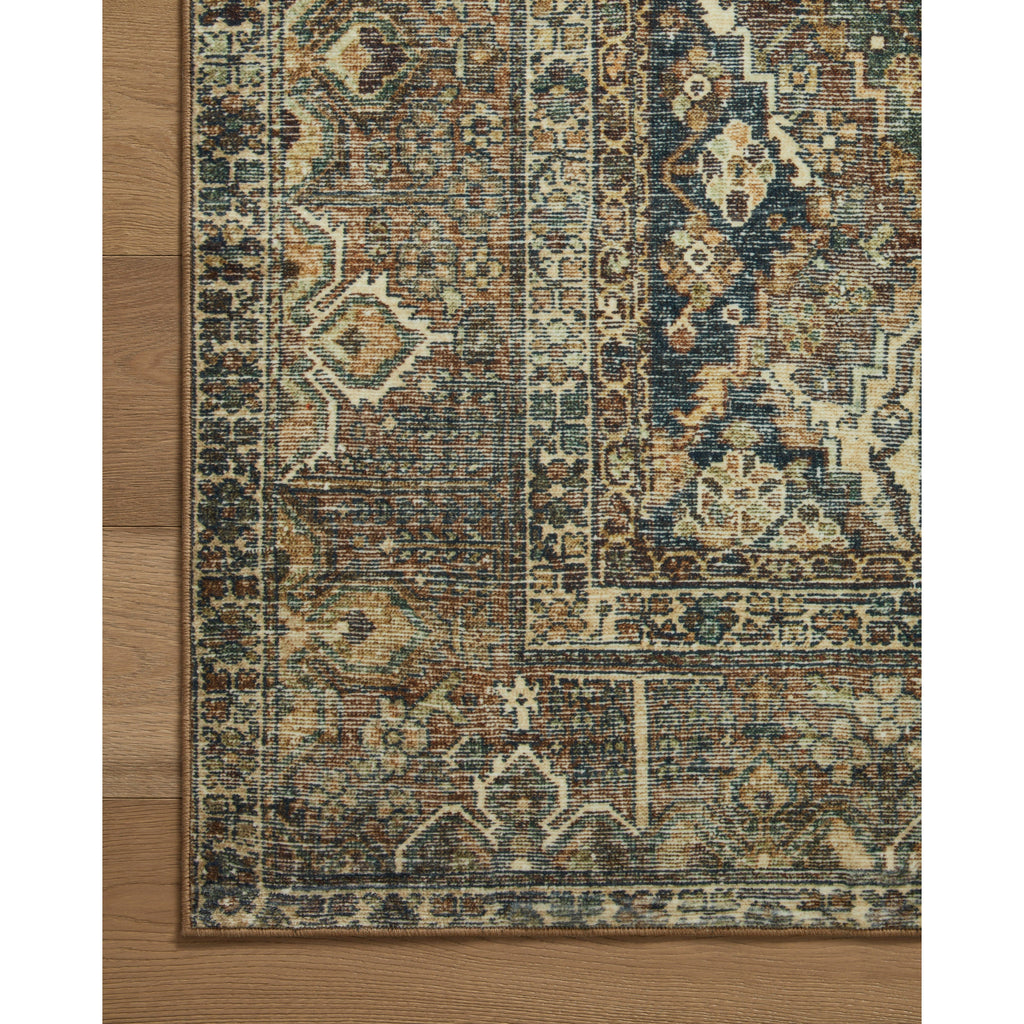 Banks Spice / Blue  Rug | Magnolia Home by Joanna Gaines x Loloi - Light House Co.