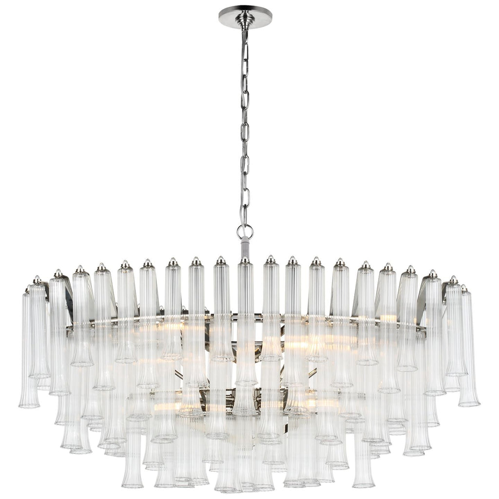 Lorelei X-Large Oval Chandelier - Light House Co.
