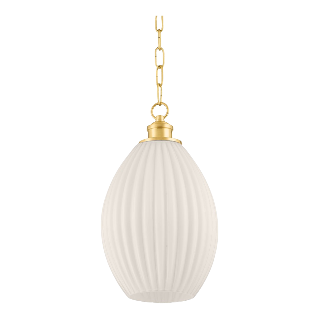 Hillary Pendant - Aged Brass | ZIO & SONS | Open Box - Light House Co.