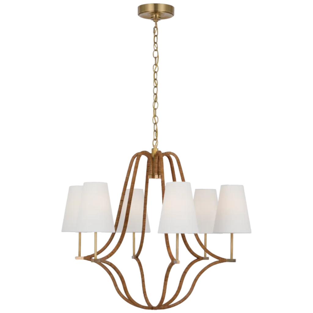 Biscayne Wrapped Chandelier - Light House Co.