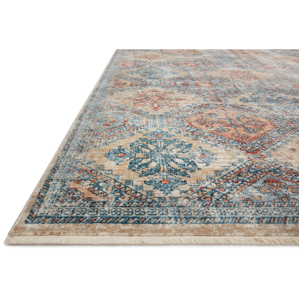 Elise Multi / Blue  Rug | Magnolia Home by Joanna Gaines x Loloi - Light House Co.