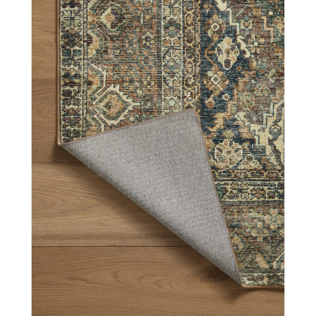 Banks Spice / Blue  Rug | Magnolia Home by Joanna Gaines x Loloi - Light House Co.