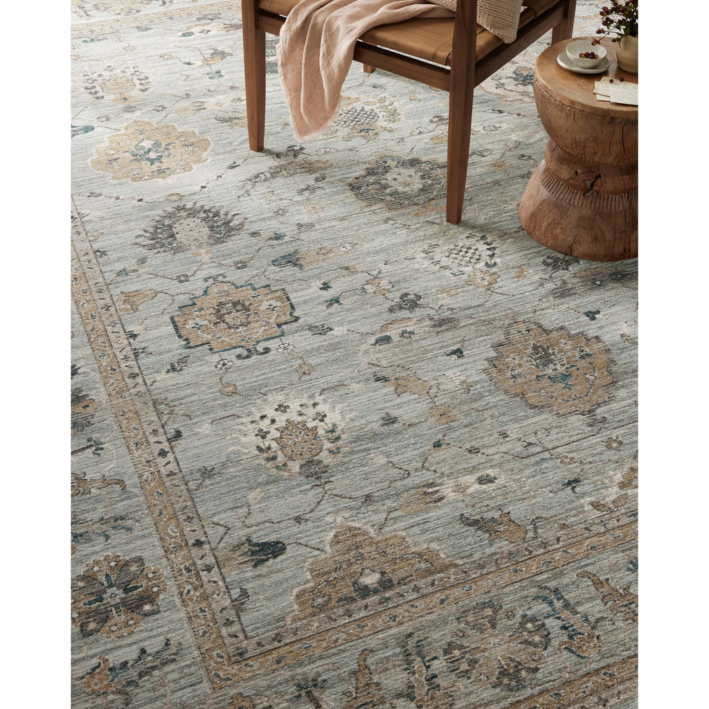 Millie Sky / Gold  Rug | Magnolia Home by Joanna Gaines x Loloi - Light House Co.