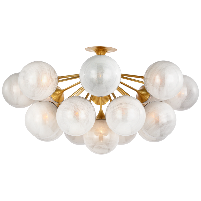 Cristol 43" Flush Mount - Light House Co.