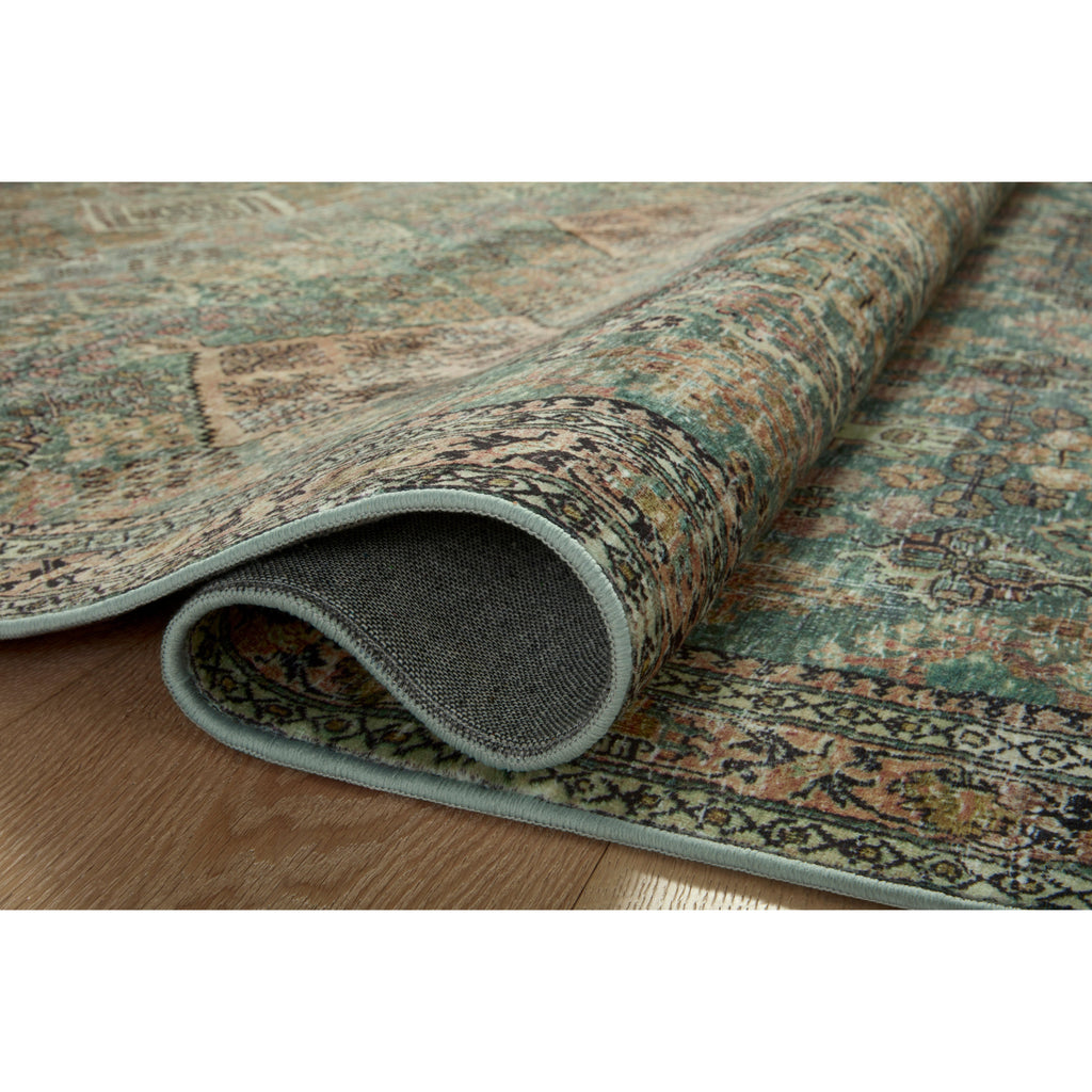 Sinclair Turquoise / Multi  Rug | Magnolia Home by Joanna Gaines x Loloi - Light House Co.