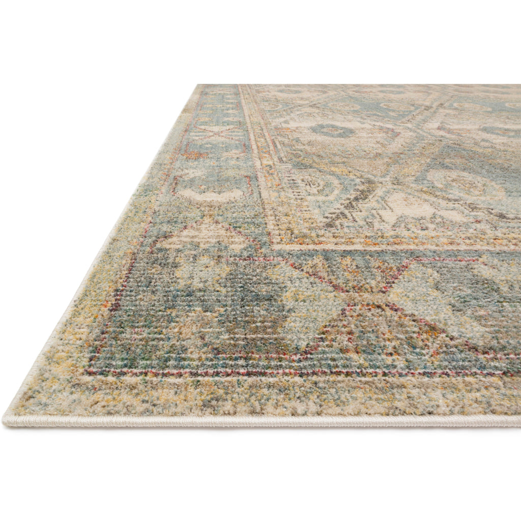Linnea Natural / Sky  Rug | Magnolia Home by Joanna Gaines x Loloi - Light House Co.