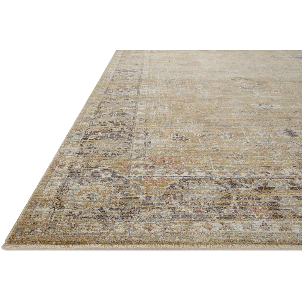 Millie Gold / Charcoal  Rug | Magnolia Home by Joanna Gaines x Loloi - Light House Co.