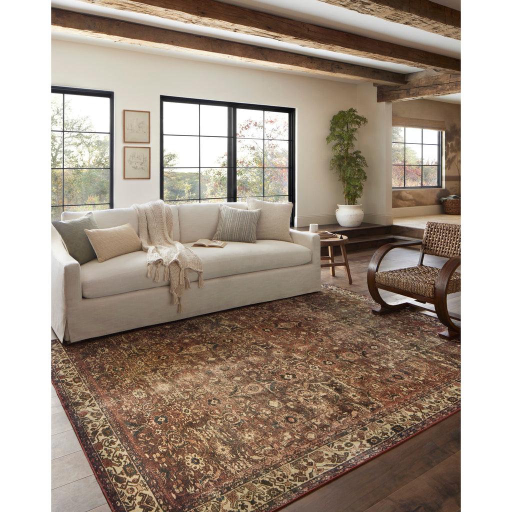 Banks Brick / Ivory  Rug | Magnolia Home by Joanna Gaines x Loloi - Light House Co.