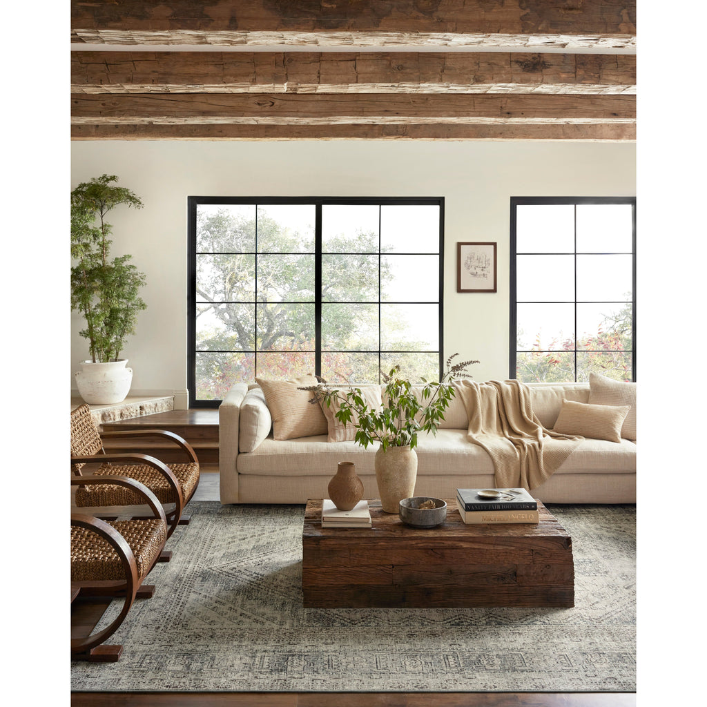 Sinclair Natural / Sage  Rug | Magnolia Home by Joanna Gaines x Loloi - Light House Co.