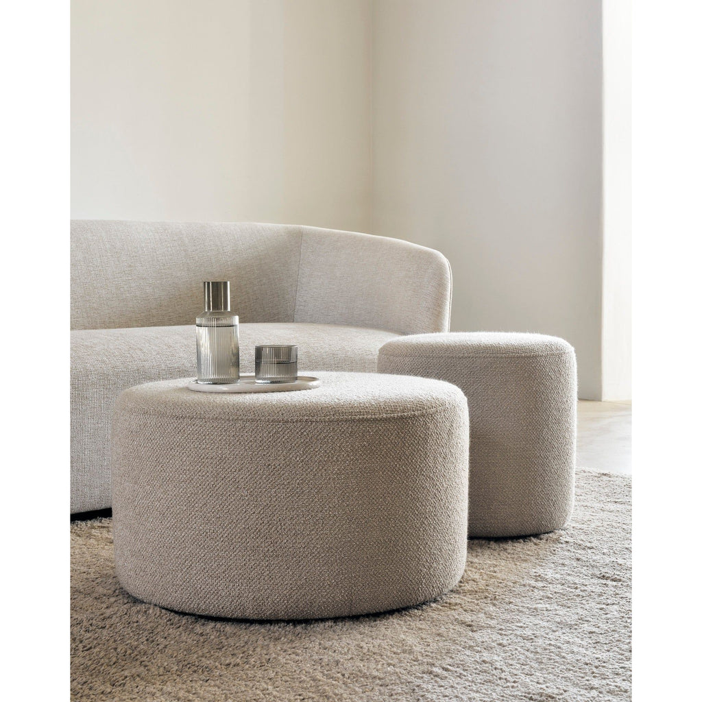 Barrow Small Pouf - Light House Co.