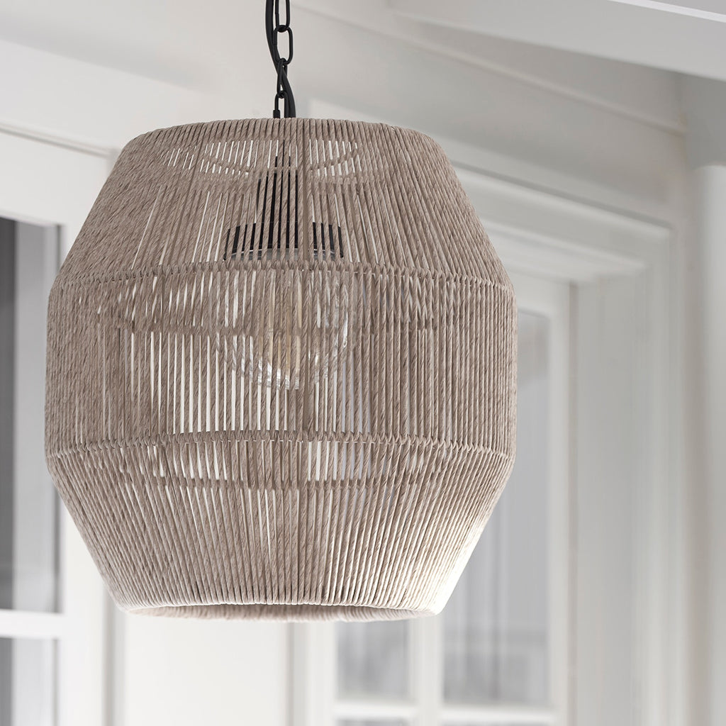 Tanner Outdoor Globe Pendant - Light House Co.