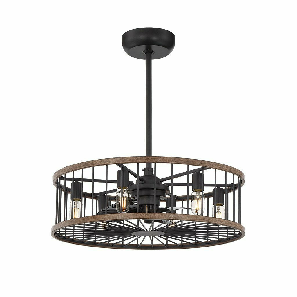 Kona 6-Light Fan D'Lier - Light House Co.