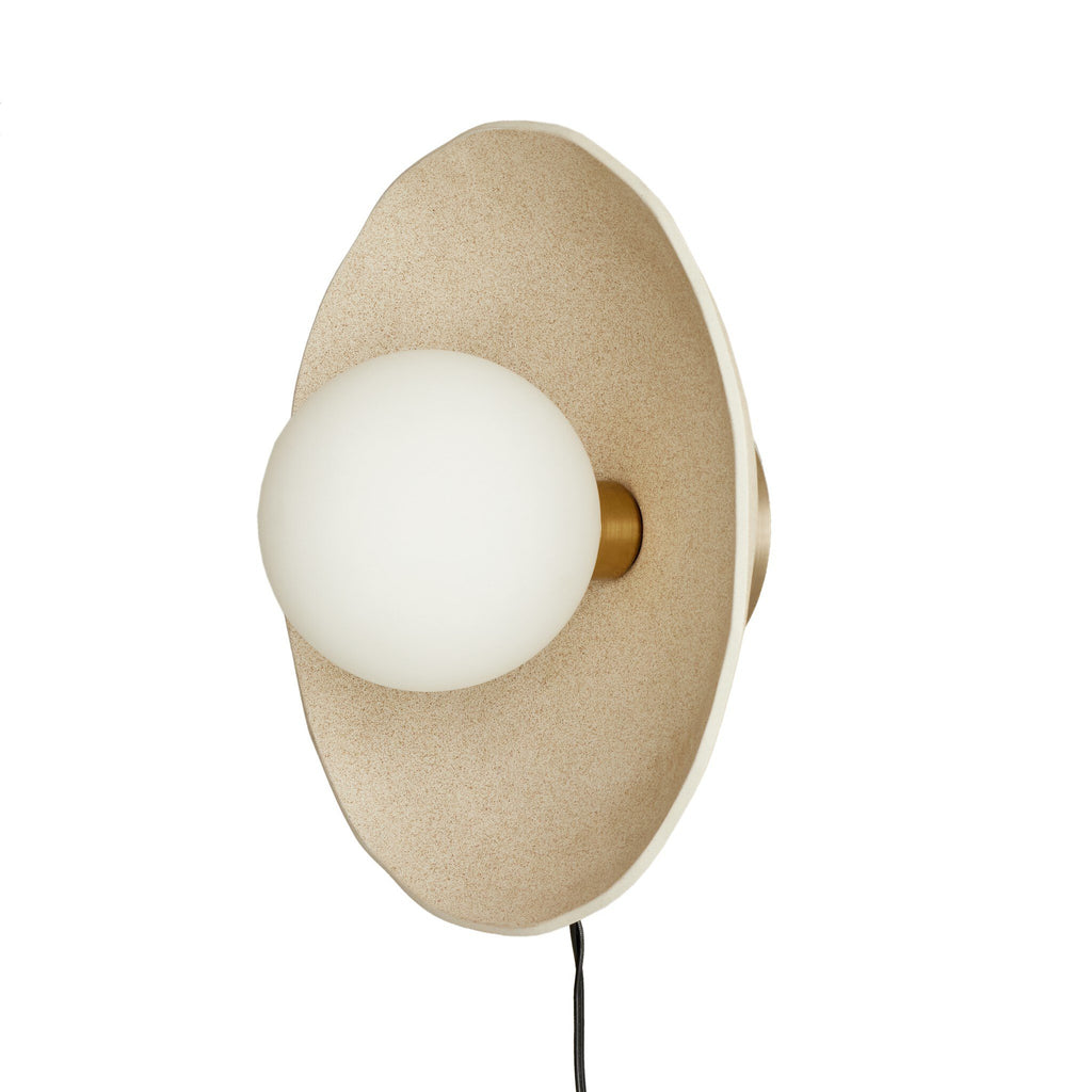 Organic Ceramic Sconce - Light House Co.