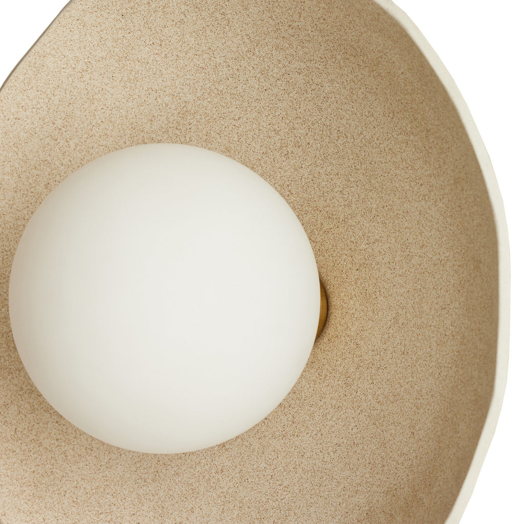 Organic Ceramic Sconce - Light House Co.