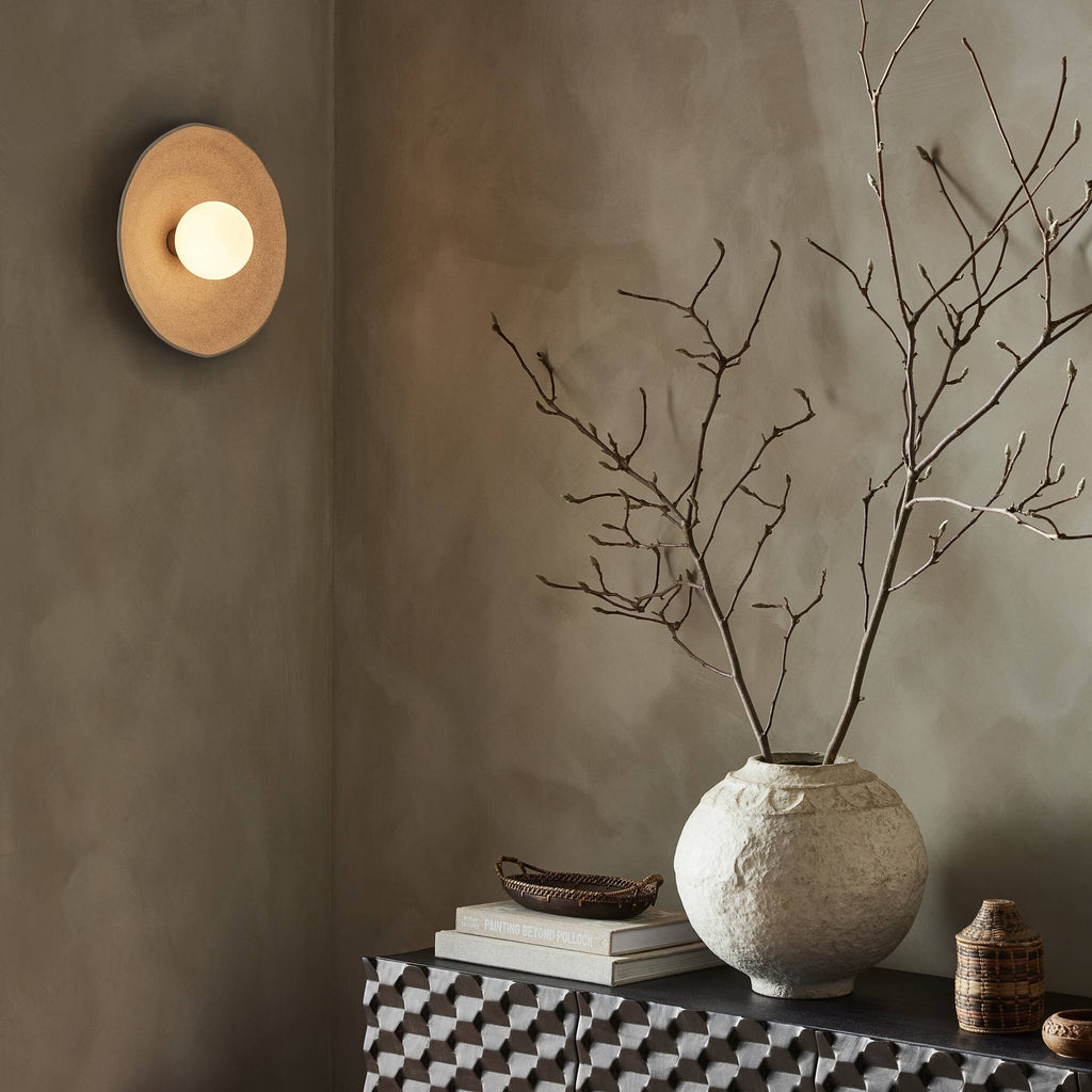 Organic Ceramic Sconce - Light House Co.