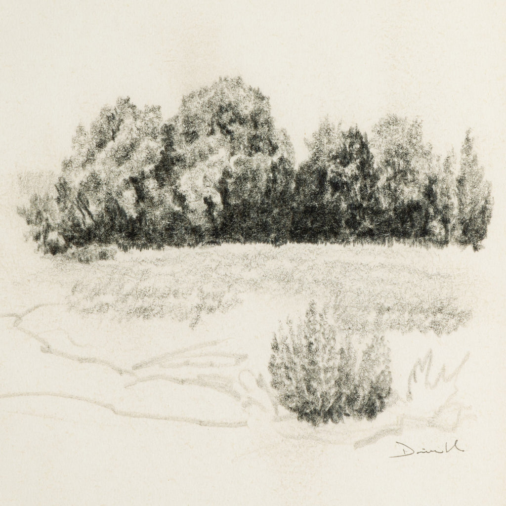 Land Sketch I by Dan Hobday - Light House Co.