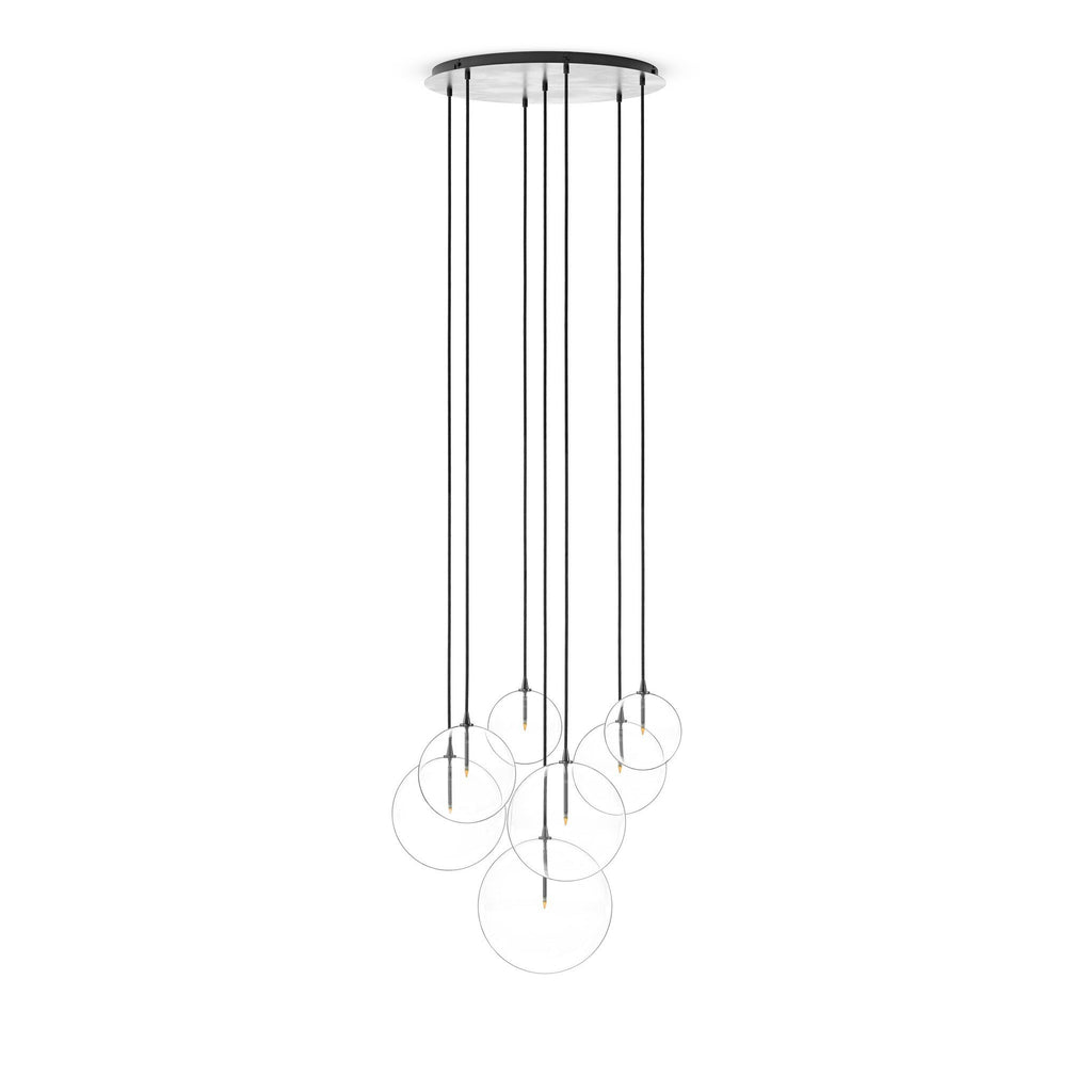 Cluster 7 MIX Chandelier - Light House Co.
