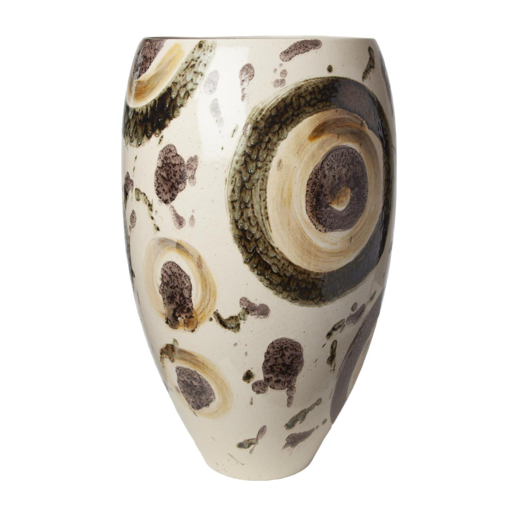 Earthtone Spots Vase - Light House Co.