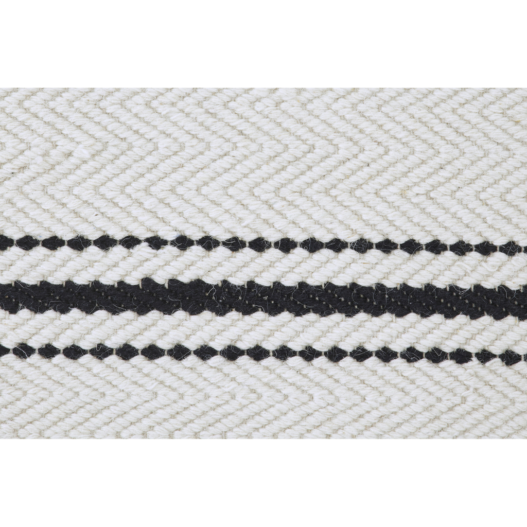Alice Ivory & Black Rug - Light House Co.