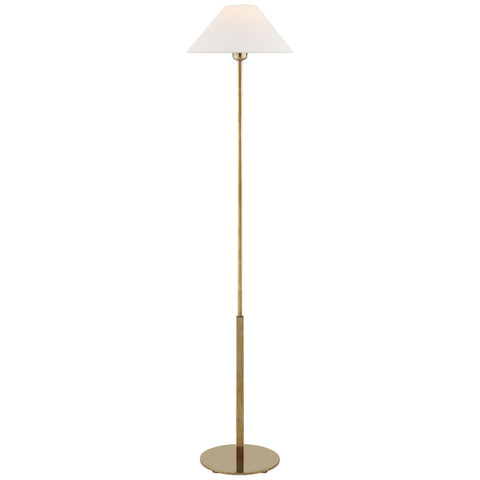 Hand Rubbed Antique Brass / Linen Shade